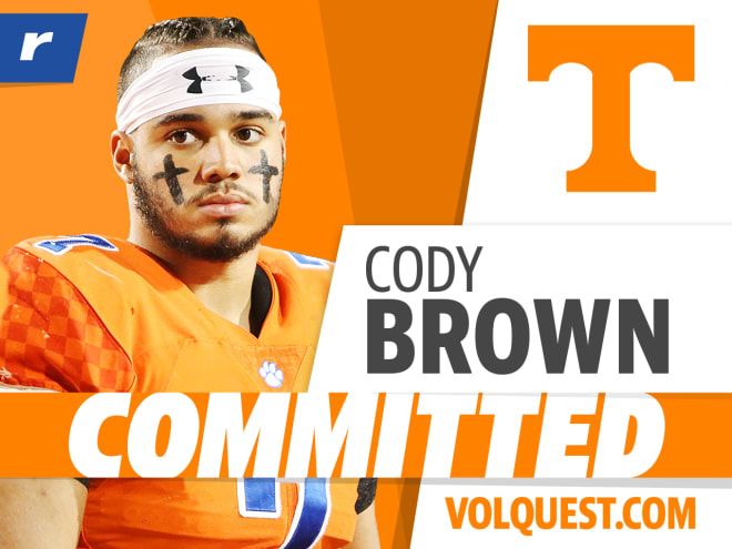 Commitment breakdown: Cody Brown to Tennessee