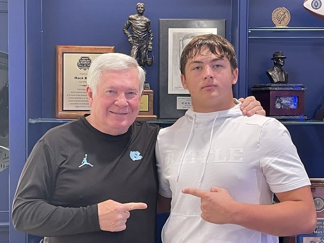 Texas LB Meese Enjoys UNC Visit