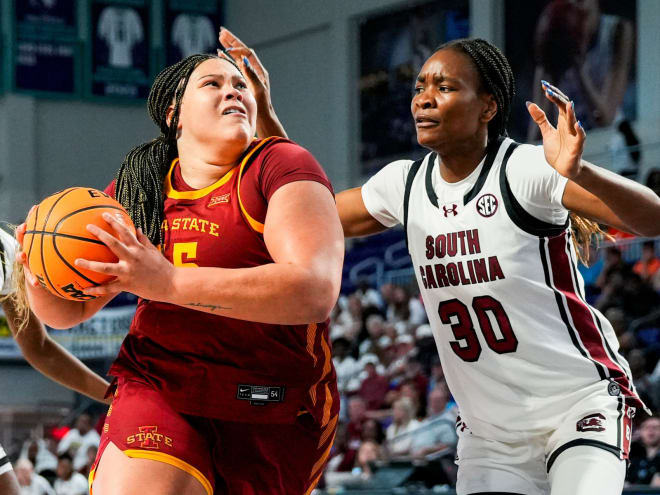 Cyclone women lose big to South Carolina