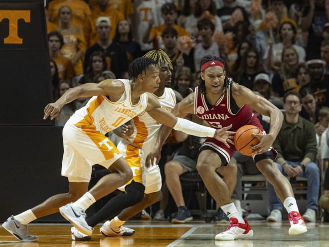 Tennessee falls to Indiana in top 20 exhibition clash