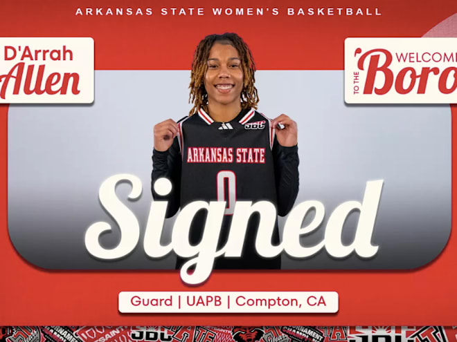 A-State Women’s Basketball Signs D’arrah Allen
