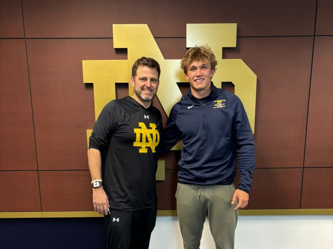 Three-star K Erik Schmidt flips to Notre Dame for scholarship in 2025 class