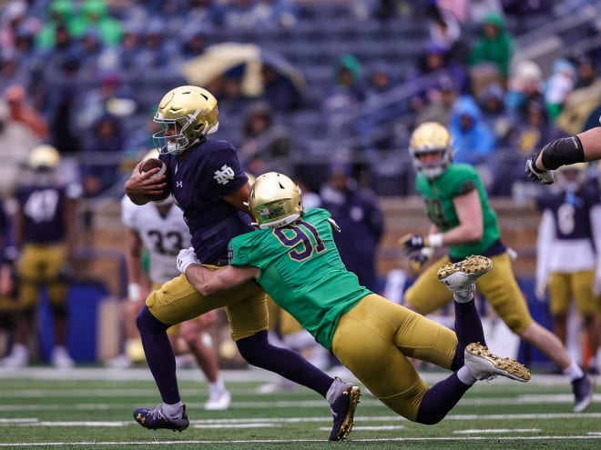 Portal Roundup: Former Notre Dame DE Aiden Gobaira commits to James Madison