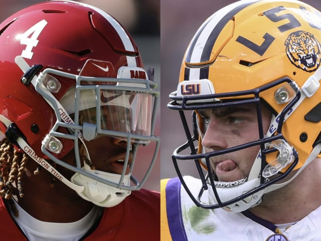 Alabama vs. LSU features a matchup of former Texas gunslingers