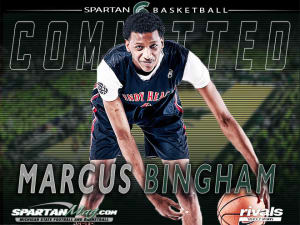 Four-star Bingham commits to Michigan State