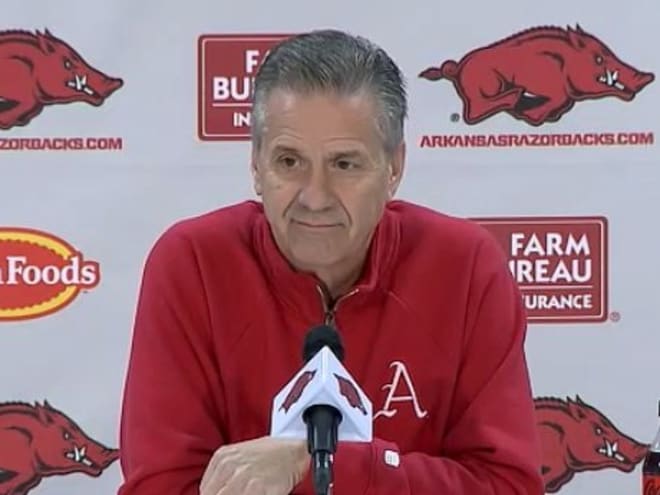 VIDEO: John Calipari previews Arkansas at Kentucky