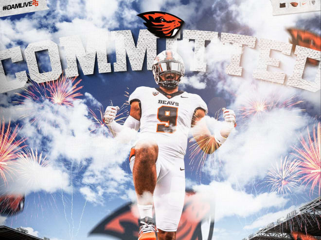 Oregon State flips Texas State DLE Niklas Fisher