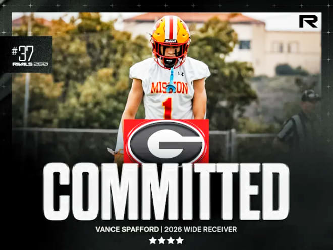 Georgia lands pledge from four-star WR Vance Spafford