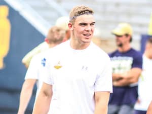 2018 Rivals100 LB Matthew Bauer Commits To Notre Dame