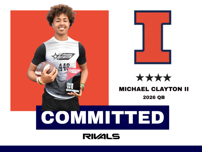 Commit:  Four-star QB Michael Clayton II first Illini commit in 2026 class