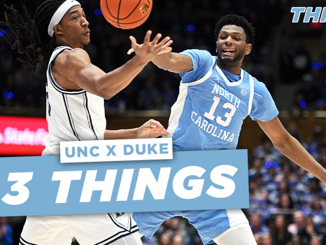 3 Things From UNC's Loss At Duke