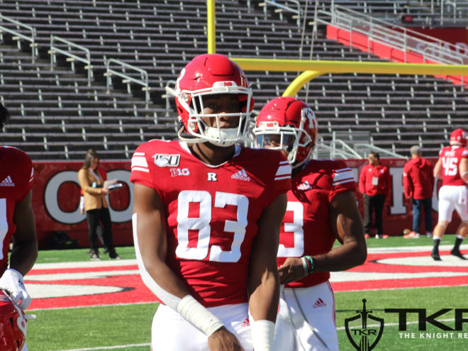 WR Isaiah Washington stepping up for the Scarlet Knights