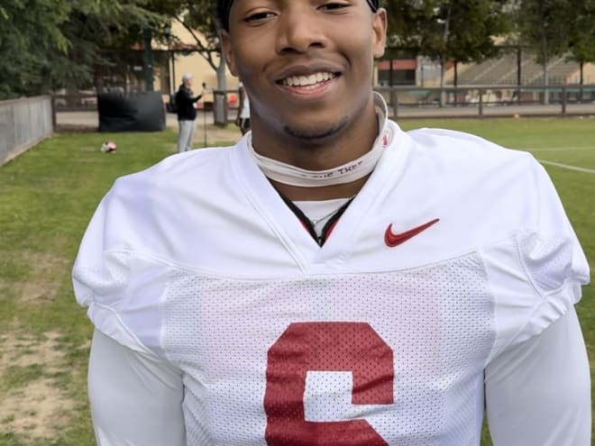 Stanford CB Collin Wright talks spring practice