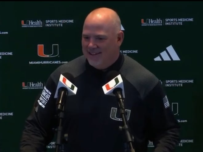 Video: Miami Coordinators talk with media ahead of Wake Forest game