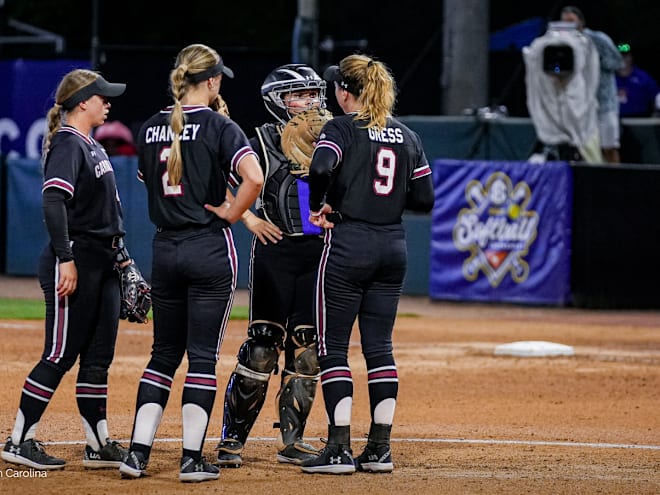 South Carolina softball bows out of SEC Tournament, awaits selection show