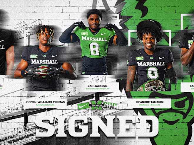 Marshall Football Announces Five Additions to 2025 Roster