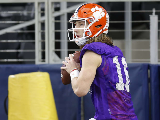 Clemson coaches, players back at work