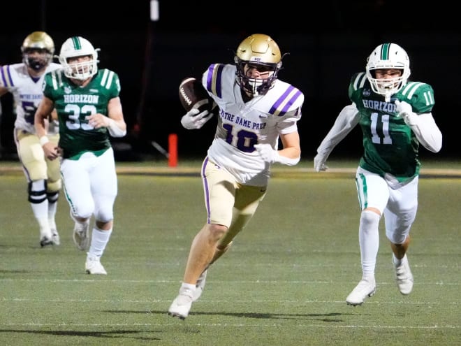 2025 WR recruit Cooper Perry gets a better sense for Notre Dame on visit