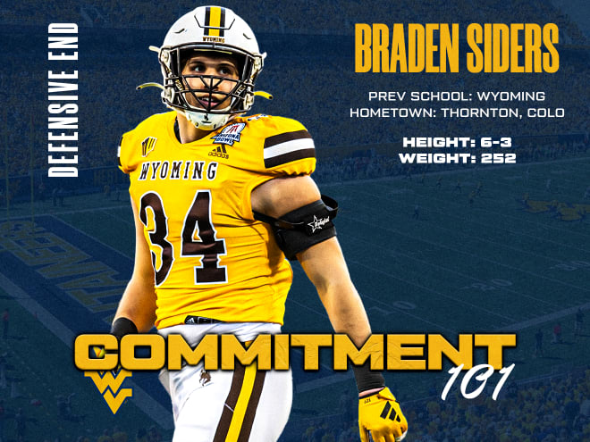 West Virginia Mountaineers: Transfer 101: Braden Siders