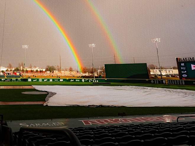 Arkansas, ULM postpone Game 1