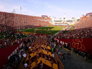 Several USC football game times set, Northwestern game to be on a Friday