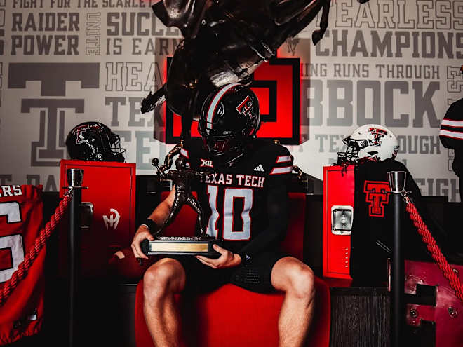 QB Stephen Cannon has a blast on official visit to Texas Tech