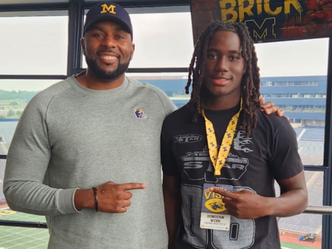 Michigan "At the Top of the List" for Donovan Webb