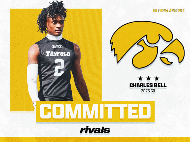 Three-star cornerback Charles Bell commits to Iowa