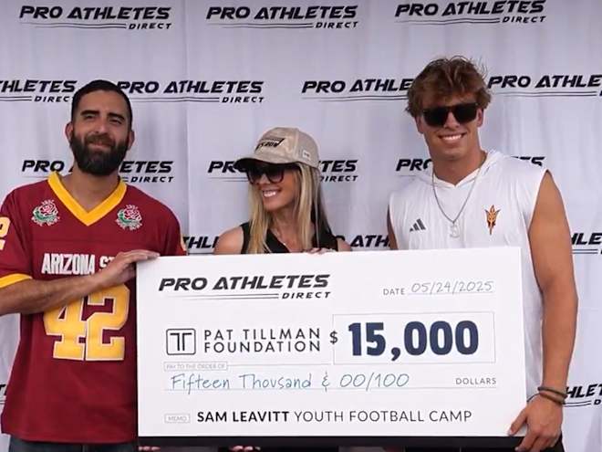 Leavitt, Tyson give back to the community