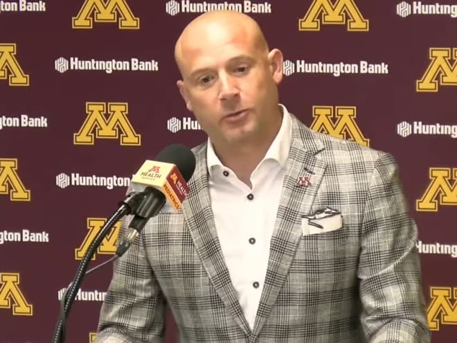 WATCH: P.J. Fleck previews Rutgers matchup