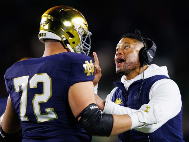 Notre Dame transfer offensive guard Sam Pendleton commits to Tennessee