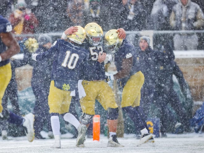 Chat Transcript: Is Notre Dame born to run in its CFP matchup with Indiana?