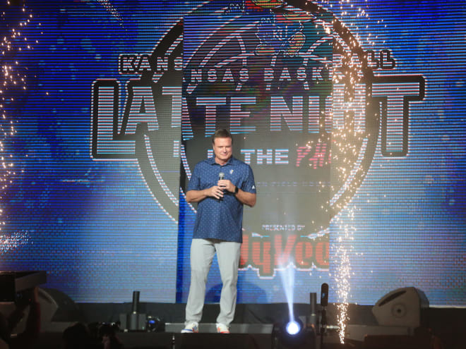 Is Bill Self changing his approach to recruiting during Late Night?