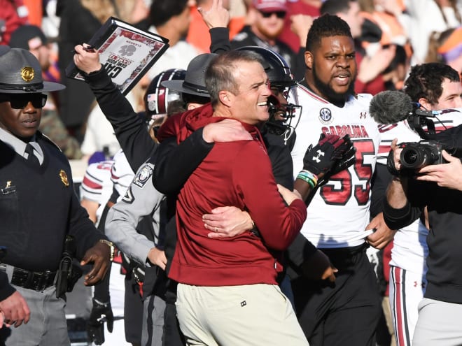 Everything Shane Beamer said after South Carolina's 17-14 win at Clemson