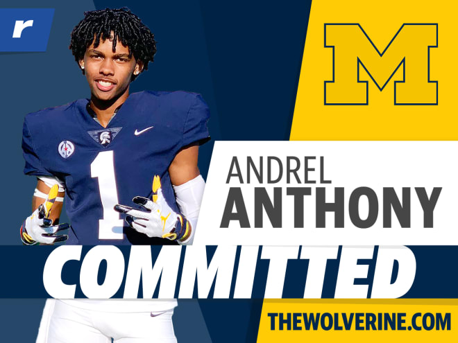 Michigan wins the battle for in-state WR Andrel Anthony