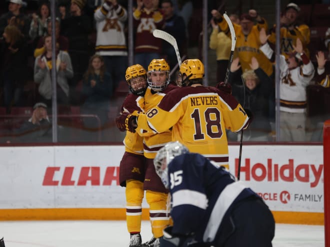 Minnesota ranked No. 3 in latest USCHO poll