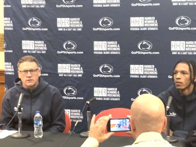 IUBB Postgame Q&A: Penn State head coach Mike Rhoades, forward Nick Kern