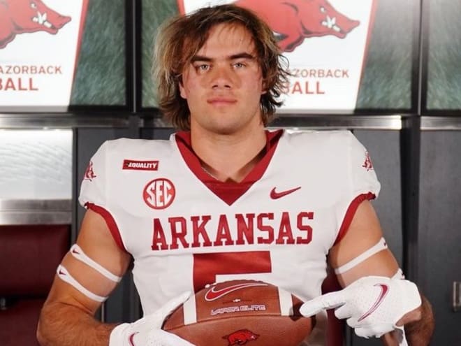 Arkansas TE Luke Hasz will enter the transfer portal