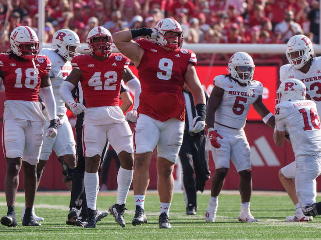 Nebraska's defense came to play Saturday against Rutgers