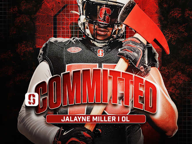 Stanford lands 2026 3-star OT Jalayne Miller