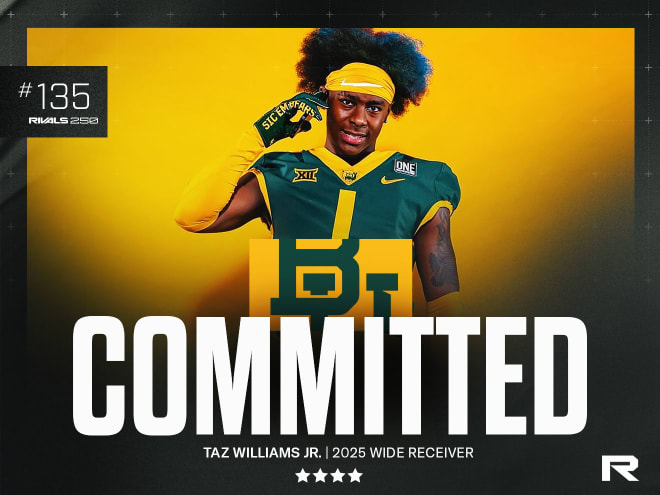 Baylor pulls off stunner in landing four-star WR Taz Williams Jr.