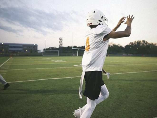 2027 WR John camps at West Virginia