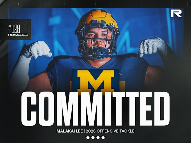 Michigan Man: Four-star OT Malakai Lee picks Wolverines