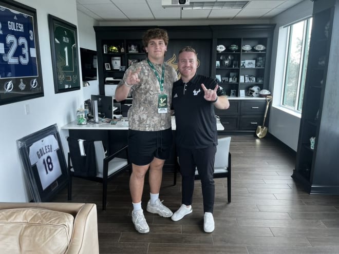 USF makes a strong impression on OL target Gula