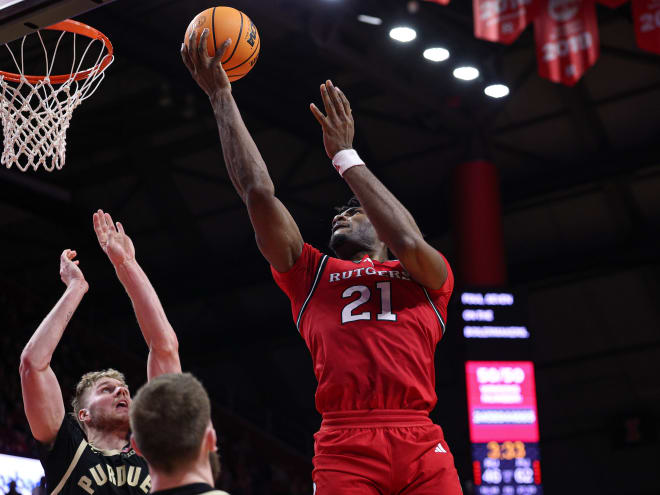 Rutgers Basketball C Emmanuel Ogbole OUT For Season With Knee Injury