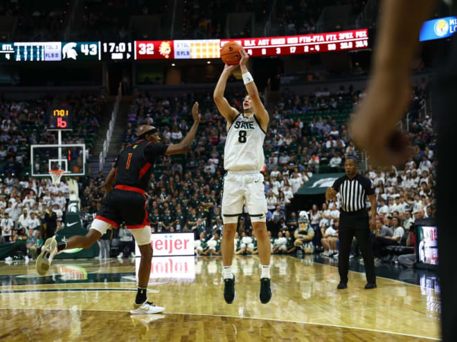 Michigan State basketball defeats Ferris State in exhibition play, 85-67