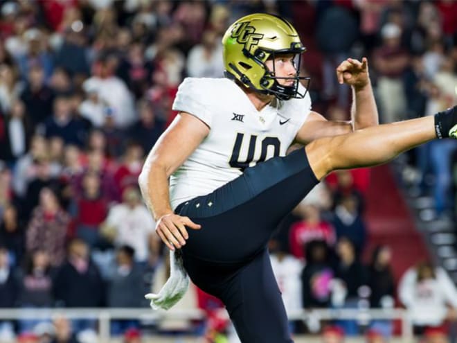 UCF transfer punter Mitch McCarthy commits to Indiana