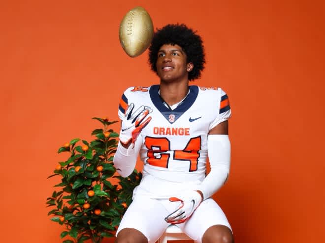 2026 DB Giovanni Joseph reacts to 'awesome Syracuse OV