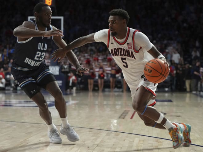 WATCH: No. 9 Arizona forward KJ Lewis press conference (Wisconsin)