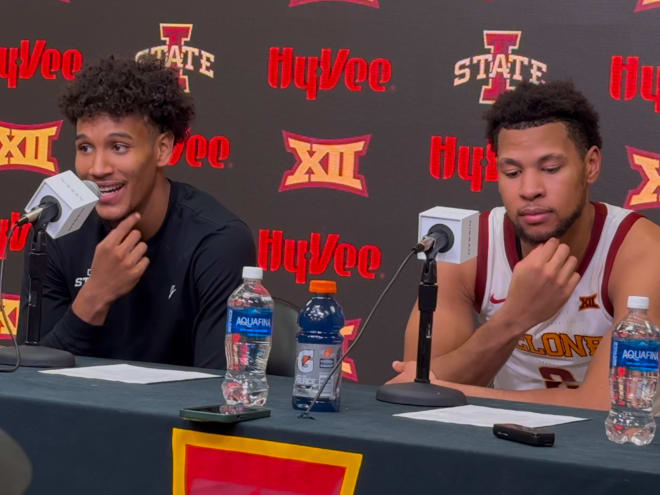 VIDEO: Iowa State players talk 108-83 victory over Knights